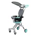 Xe đẩy du lịch gấp gọn hai chiều TopKids AC - mặt trái