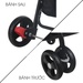 Xe đẩy Mamago Friendly C05 màu đen xámhình 14