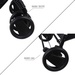 Xe đẩy Seebaby T11A màu xanh  - hình 12