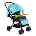 Xe đẩy Seebaby T11A màu xanh  - mặt trái