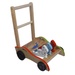Xe tập đi gỗ IQ Toys hình con ngựa đáng yêu cho bé - mặt trái