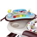 Xe tập đi KidsPlaza Walker có nhạc và bàn ăn W1120RA6 (Màu Nâu) - góc nghiêng