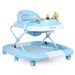 Xe tập đi tròn Mamago Walker màu xanh có nhạc và bàn ăn - mặt trái