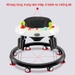 Xe tập đi tròn Wrsxbc AC21 (Trắng Đen) - mặt phải