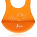Yếm ăn cho bé silicone Kiza BIB023 - mặt trái