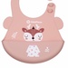 Yếm ăn silicone cho bé KidsPlaza 6903 (Hồng) - mặt phải