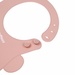 Yếm ăn silicone cho bé KidsPlaza 6903 (Hồng) - mặt sau