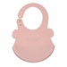 Yếm ăn silicone cho bé KidsPlaza 6903 (Hồng) - góc nghiêng
