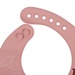 Yếm ăn cho bé silicone KidsPlaza BIB023 ( Hồng Nhạt ) - mặt trái