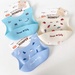 Yếm ăn dặm silicone cho bé Honper HP2317 (Mẫu ngẫu nhiên) - mặt sau