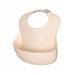 Yếm ăn silicone Moyuum cao cấp (Be) - mặt trước