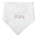 Yếm tam giác cho bé KidsPlaza ND25D (Xám) - mặt trước