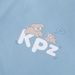 Yếm tam giác cho bé KidsPlaza ND25D (Xanh) - mặt trái