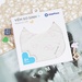 Yếm tròn bé gái Otis hoạ tiết hình tim KidsPlaza ND22T - mặt trước