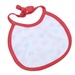 Yếm tròn Cotton Kiza - mặt trái