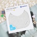 Yếm tròn Otis bé trai kẻ ghi KidsPlaza ND22T - mặt trước