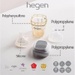 Bình sữa Hegen 150ml PPSU - mặt trái