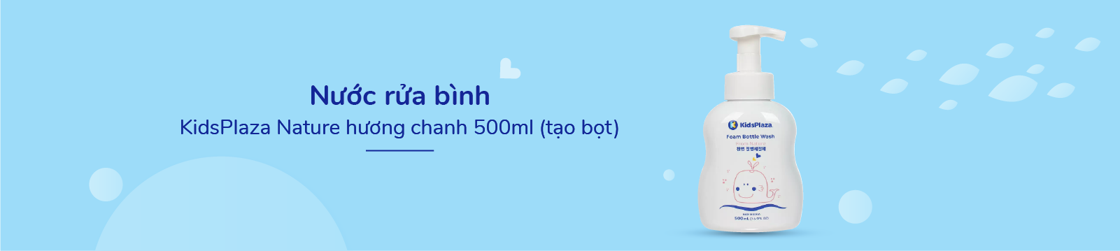 Nước rửa bình sữa - hoa quả