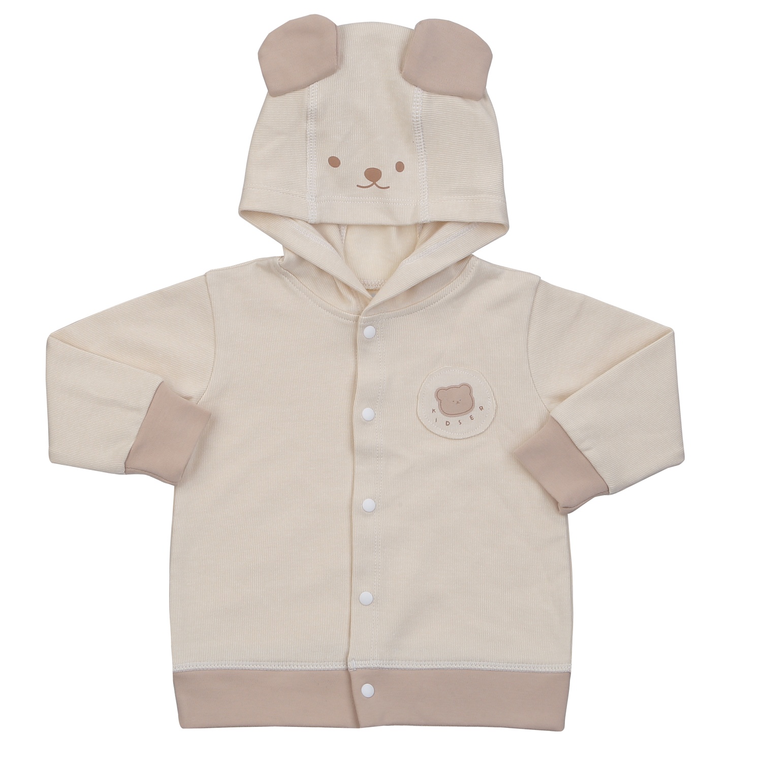Áo khoác cài giữa KidsPlaza ND24D (Be)