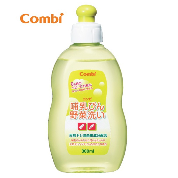 Nước rửa bình sữa Combi 300ml chiết xuất từ dầu cọ - Kids Plaza