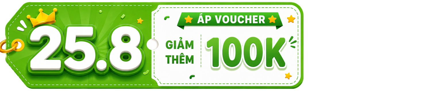Chỉ bán online - giảm 100K