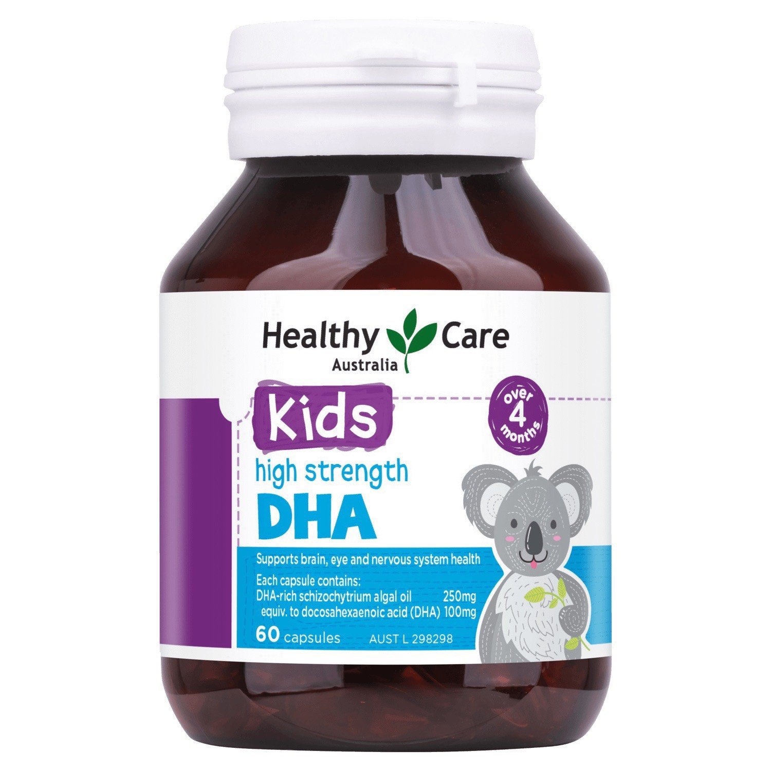 Viên uống Healthy Care Kids DHA 4m+(60v) - KIdsPlaza
