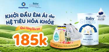 Sub banner - Khuyến mại sữa Babysteps