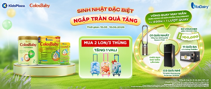 Sữa Colosbaby khuyến mại 