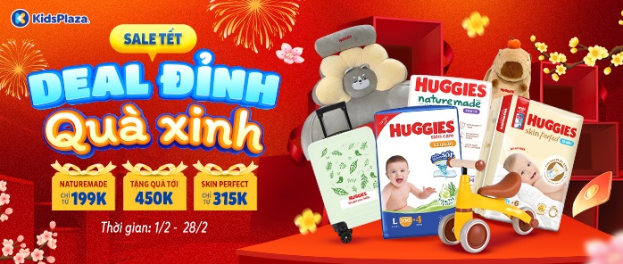 Khuyến mại Huggies T2/2026