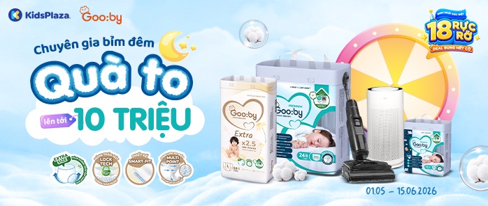 Khuyến mại bỉm Gooby
