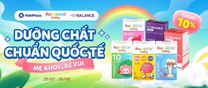 Khuyến mại Rainbovit & Herbalance