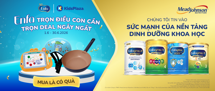 Khuyến mại sữa Enfa 