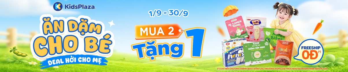 [center banner] Ăn dặm cho bé