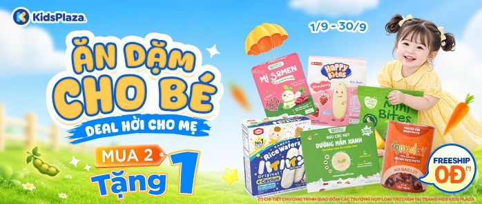 Ăn dặm cho bé