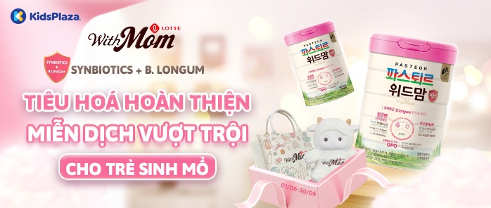 Khuyến mại sữa Withmom