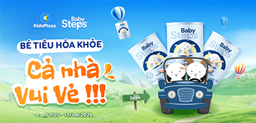 Sub banner - Khuyến mại sữa Babysteps