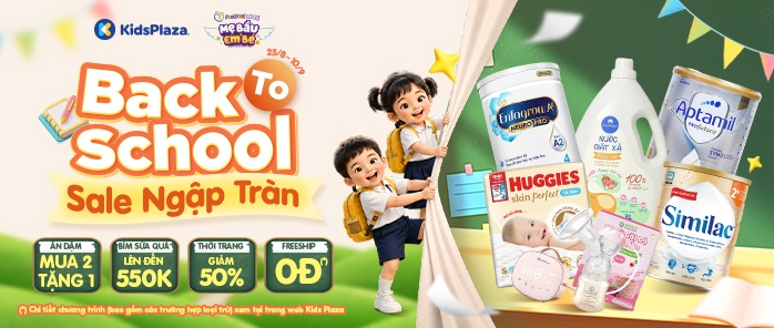 Back to school - Sale ngập tràn