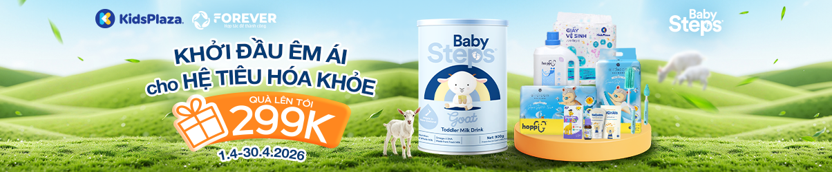 [center banner] - Khuyến mại sữa Babysteps