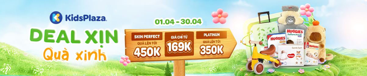 [center banner] -  Khuyến mại Huggies 