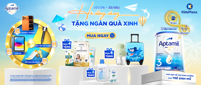 Khuyến mại sữa Aptamil