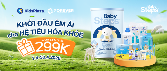 Khuyến mại sữa Babysteps