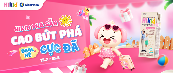Khuyến mại sữa Hikid