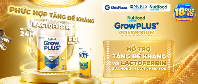 Khuyến mại sữa Nutifood