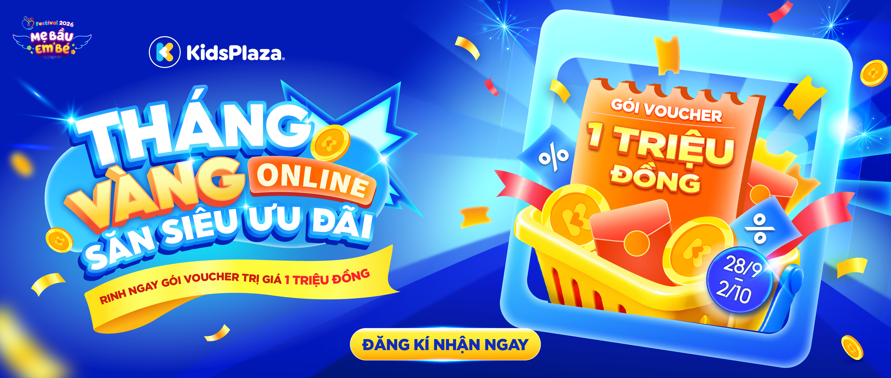 Tháng vàng Online - Săn sale ưu đãi