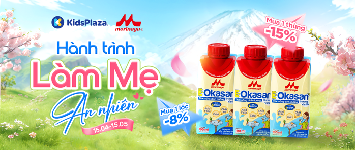 Khuyến mại sữa bầu Morinaga 