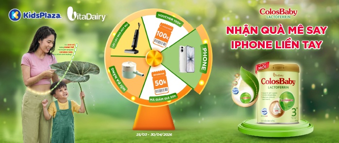 Sữa Colosbaby khuyến mại 