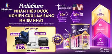 Sub banner - Khuyến mại sữa PediaSure