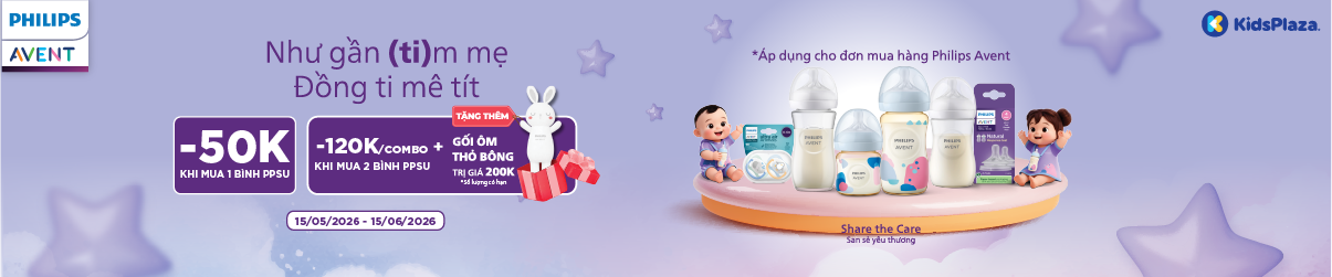 [center banner] - Khuyến mại bình sữa Philips Avent