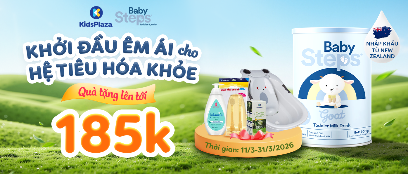 Khuyến mại sữa Babysteps