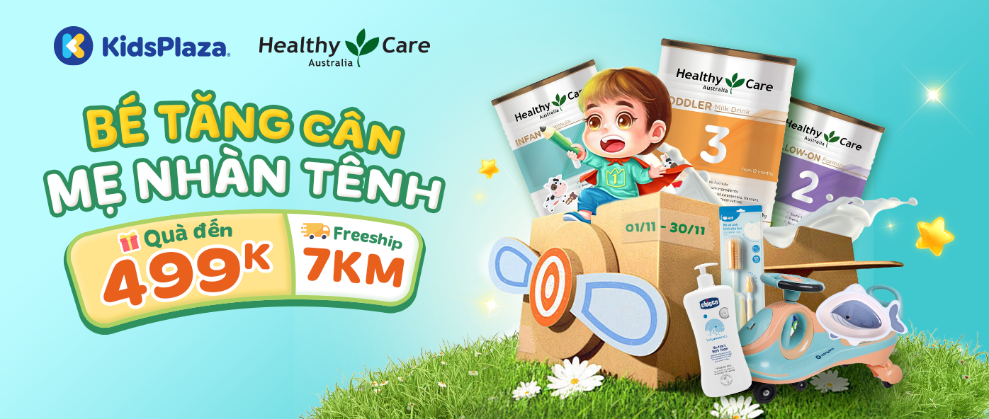 Khuyến mại sữa Healthy Care 